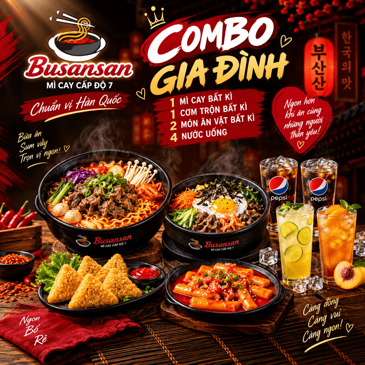 Combo Gia Đình