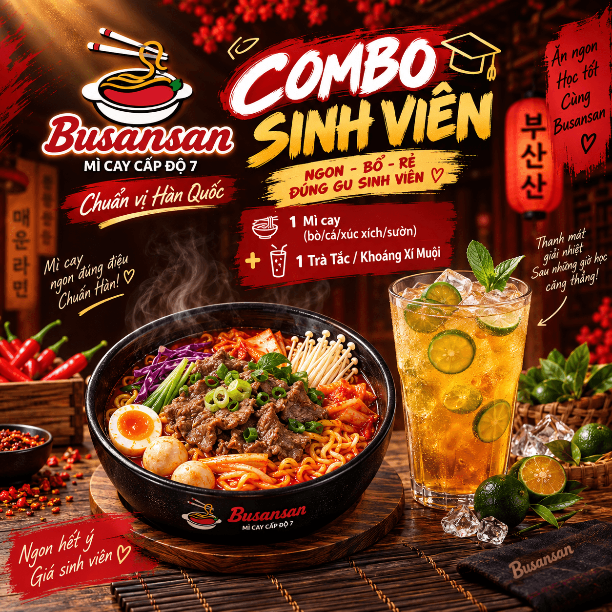 Combo Sinh Viên