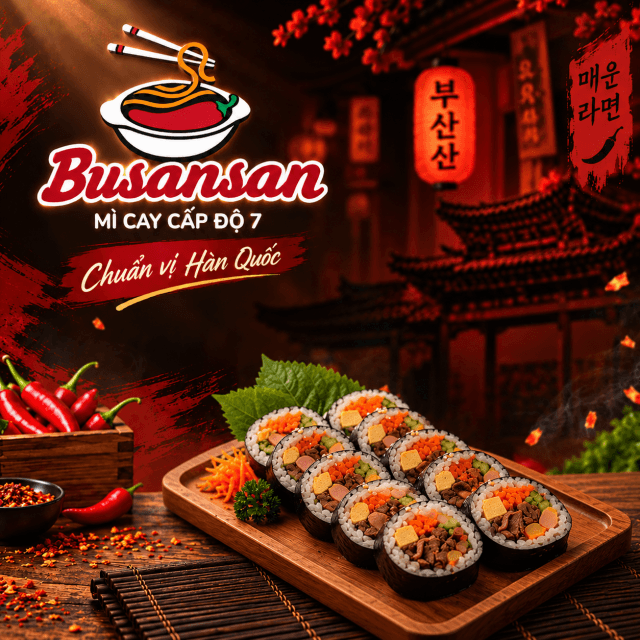 Kimbap bò