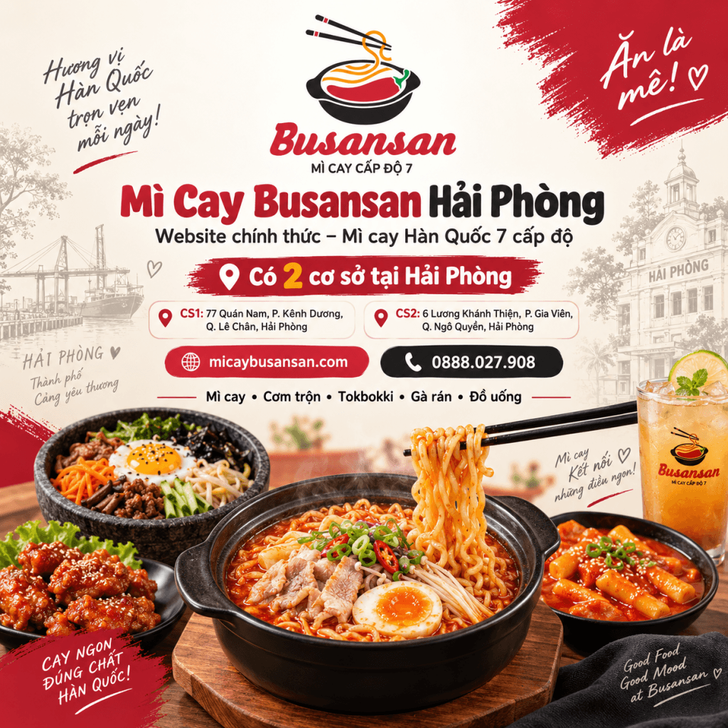 Mì Cay Hải Phòng — 2 cơ sở